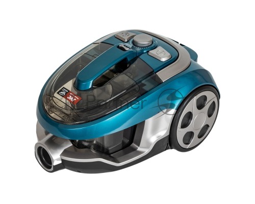 Пылесос JVC JH-VC401 бирюзовый/серый, 320/1800 Вт, уборка сухая, пылесборник контейнер 2,5 л.