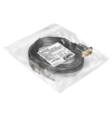 Кабель-переходник HDMI-VGA ExeGate EX-HDMIM-VGAM-3.5JackS-3.0 (19M/15M+3.5mm Jack M, 3м) Преобразователь цифрового HDMI сигнала в VGA видео и стерео-аудио