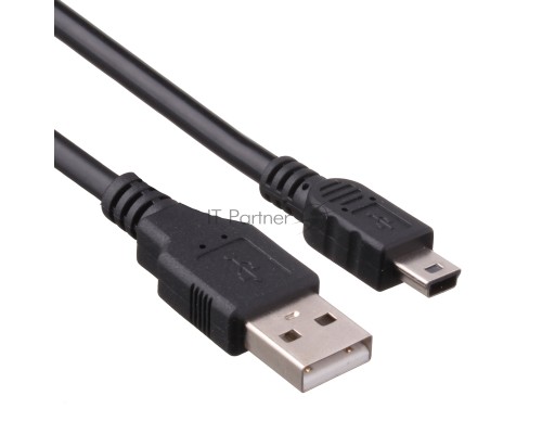 Кабель USB 2.0 ExeGate EX-CC-USB2-AMminiBM5P-3.0 (Am/miniBm 5P, 3м)