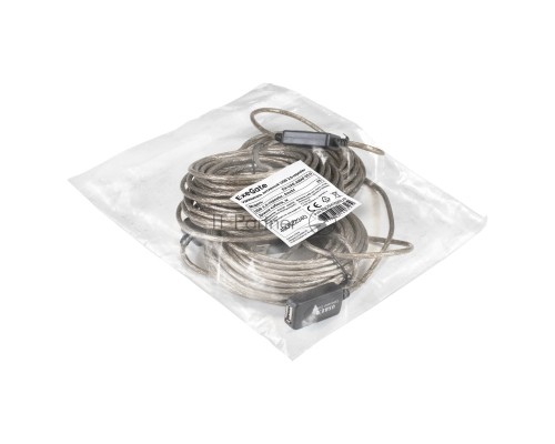Удлинитель активный USB2.0-repeater ExeGate EX-UAE-AMAF-25.0 (Am/Af, 25м)