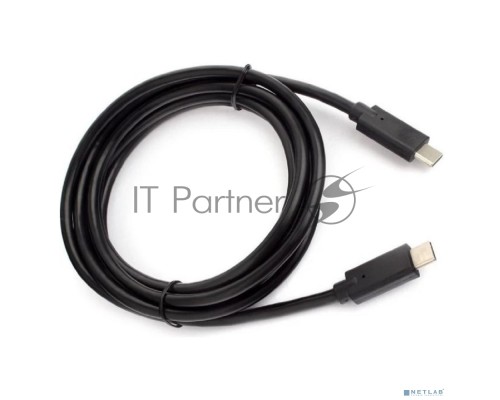Кабель для зарядки ExeGate EX-CCP-USBC-CMCM-1M (USB Type Cm/Cm, 3A, 60W, 1м)