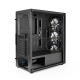 Компьютерный корпус Miditower ExeGate EVO-9205 (ATX, без БП, с окном, 1*USB+1*USB3.0, аудио, 3 вент. 12см с RGB подсветкой)