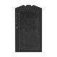 Компьютерный корпус Miditower ExeGate EVO-9205 (ATX, без БП, с окном, 1*USB+1*USB3.0, аудио, 3 вент. 12см с RGB подсветкой)