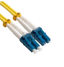 Патч-корд волоконно-оптический ExeGate FC-D-9-LC-LC-10M-LSZH (Шнур ВО SM 9/125 (OS2/G.652.D), LC/UPC-LC/UPC, Duplex, LSZH, 10м)