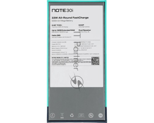 Смартфон Infinix Note 30i, 8/128Gb, зеленый