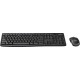 Клавиатура + мышь Logitech MK270 клав:черный мышь:черный USB беспроводная Multimedia (920-004509)