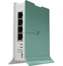 Роутер беспроводной MikroTik hAP ax lite (L41G-2AXD) AX600 10/100/1000BASE-TX голубой