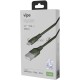 Кабель Vipe VPCBLMFIPVCGRN USB (m)-Lightning (m) 1.2м зеленый