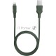 Кабель Vipe VPCBLMFIPVCGRN USB (m)-Lightning (m) 1.2м зеленый