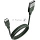 Кабель Vipe VPCBLMFIPVCGRN USB (m)-Lightning (m) 1.2м зеленый