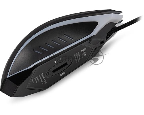 Мышь проводная Oklick 896G черный, 12800 dpi, USB, кнопки - 5