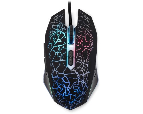 Мышь проводная Oklick 896G черный, 12800 dpi, USB, кнопки - 5