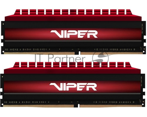 Оперативная память Patriot DDR4 2x32Gb 3600MHz PV464G360C8K Viper 4 RTL PC4-28800 CL18 DIMM 288-pin 1.35В с радиатором Ret Оперативная память Patriot DDR4 2x32Gb 3600MHz PV464G360C8K Viper 4 RTL PC4-28800 CL18 DIMM 288-pin 1.35В с радиатором Ret
