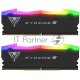 Оперативная память Patriot DDR5 2x16Gb 7800MHz PVXR532G78C38K Viper XTREME RGB RTL Gaming PC5-62400 CL38 DIMM 288-pin 1.45В с радиатором Ret
