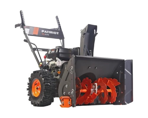 [Снегоуборочная техника] PATRIOT PS 601E Снегоуборщик [426107111] { 7 л.с.; электростартер ; колёса WE2 }
