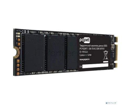 Накопитель SSD PC Pet SATA III 256Gb PCPS256G1 M.2 2280 OEM