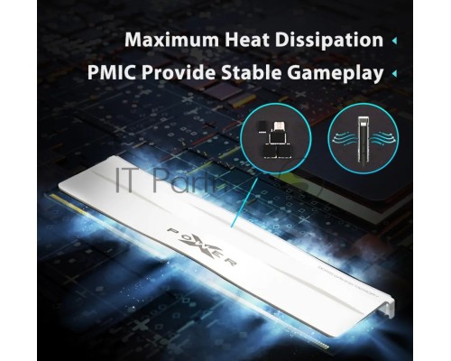 Оперативная память Silicon Power 32GB 5600МГц XPOWER Zenith RGB DDR5 CL40 DIMM 2Gx8 DR White Оперативная память Silicon Power 32GB 5600МГц XPOWER Zenith RGB DDR5 CL40 DIMM 2Gx8 DR White