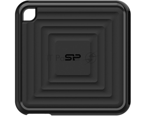Твердотельный диск 2TB Silicon Power PC60, External, USB 3.2 Type-C [R/W - 540/500 MB/s] черный