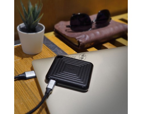 Твердотельный диск 2TB Silicon Power PC60, External, USB 3.2 Type-C [R/W - 540/500 MB/s] черный