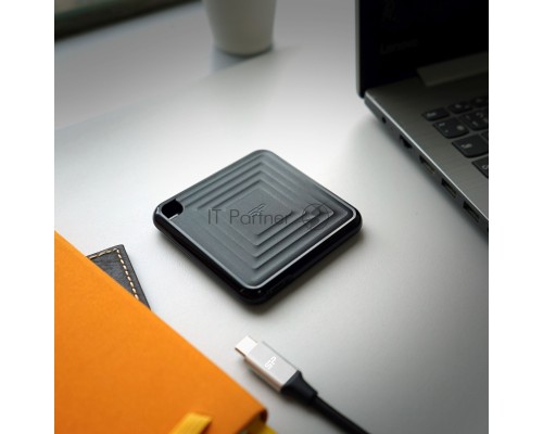 Твердотельный диск 2TB Silicon Power PC60, External, USB 3.2 Type-C [R/W - 540/500 MB/s] черный