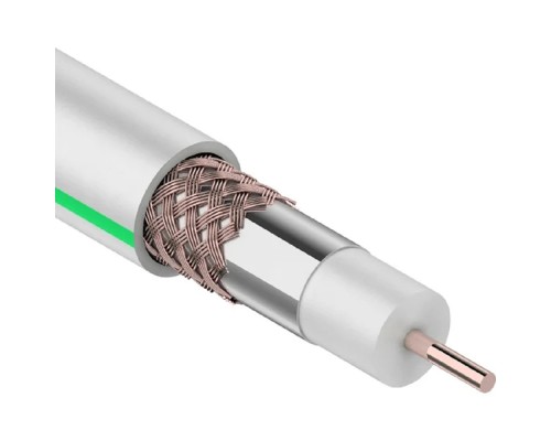 [Кабель] PROconnect (01-2431-2-20) Кабель коаксиальный SAT 703B, 75Ом, CCS/Al/Al, 75%, 20м, INDOOR, белый