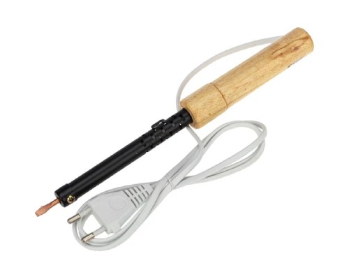 [Паяльные лампы (Автомобильные)] Rexant (12-0240) Паяльник с деревянной ручкой, серия ЭПСН, 40Вт, 230В, пакет