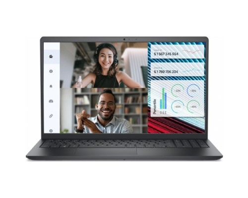 [Ноутбук] DELL Vostro 3520 [3520-5850] (КЛАВ.РУС.ГРАВ.) black 15.6