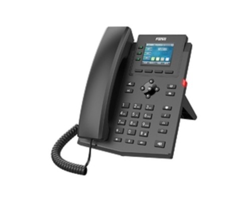 [VoIP-телефон] Fanvil X303-2 Wire черный SIP телефон
