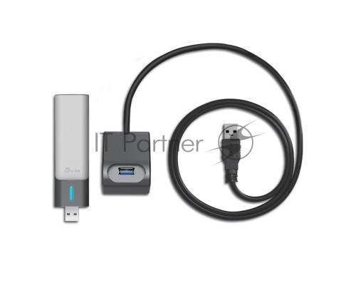 Двухдиапазонный USB-адаптер высокого усиления TP-Link Archer TX20UH с поддержкой Wi-Fi AX1800