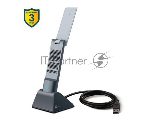 Двухдиапазонный USB-адаптер высокого усиления TP-Link Archer TX20UH с поддержкой Wi-Fi AX1800