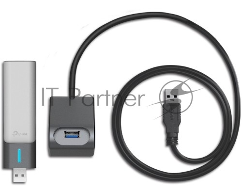Двухдиапазонный USB-адаптер высокого усиления TP-Link Archer TX20UH с поддержкой Wi-Fi AX1800