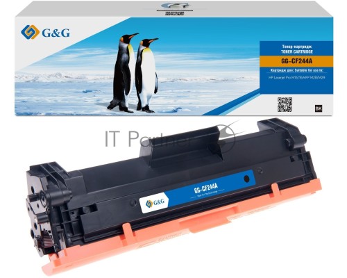 Картридж G&G, аналог HP CF244A 1k с чипом