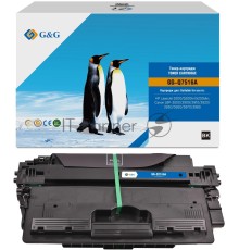 Картридж G&G, аналог HP Q7516A/CRG309/CRG709/CRG-309 12k с чипом