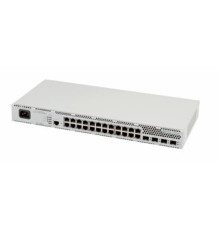 ELTEX MES2424 Ethernet-коммутатор 24 порта 10/100/1000BASE-T, 4 порта 1000BASE-X/10GBASE-R, L3, 220В AC