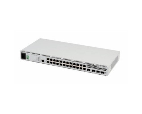 [Сетевое оборудование] ELTEX MES2424B Ethernet-коммутатор 24 порта 10/100/1000BASE-T, 4 порта 1000BASE-X/10GBASE-R, L3, 220В AC, 12B DC