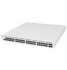 ELTEX MES2300-48P Ethernet-коммутатор 48 портов 10/100/1000BASE-T (RJ-45) PoE/PoE+, 4 порта 10GBASE-R (SFP+)/1000BASE-X (SFP), L3, 2 слота для модулей питания