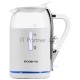 Чайник электрический Polaris PWK 1563CGL 1.5л. 2200Вт белый/прозрачный (корпус: стекло)