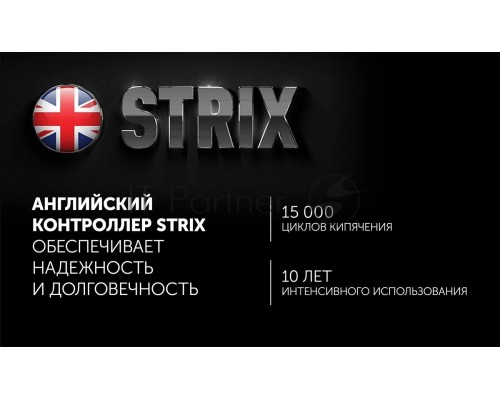 Чайник электрический Polaris PWK 1563CGL 1.5л. 2200Вт белый/прозрачный (корпус: стекло)