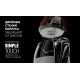 Чайник электрический Polaris PWK 1563CGL 1.5л. 2200Вт белый/прозрачный (корпус: стекло)