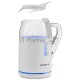 Чайник электрический Polaris PWK 1563CGL 1.5л. 2200Вт белый/прозрачный (корпус: стекло)