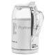 Чайник электрический Polaris PWK 1563CGL 1.5л. 2200Вт белый/прозрачный (корпус: стекло)