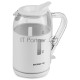 Чайник электрический Polaris PWK 1563CGL 1.5л. 2200Вт белый/прозрачный (корпус: стекло)