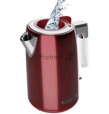 Чайник электрический Polaris PWK 1746CA Water Way Pro 1.7л. 2200Вт красный (корпус: нержавеющая сталь)