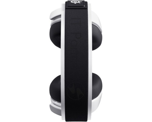 Наушники с микрофоном Steelseries Arctis 7+ белый/черный мониторные Radio оголовье (61461)