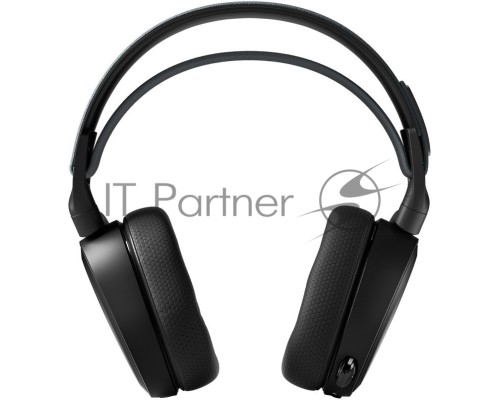Наушники с микрофоном Steelseries Arctis 7+ черный мониторные Radio оголовье (61470)