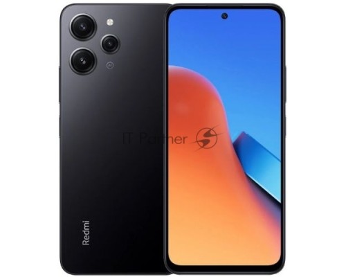 Смартфон Xiaomi Redmi 12 Midnight black MZB0ET8RU 8/256Gb, черный