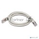 Кабель патч-корд, Filum FL-F5-1M F/UTP 5e cat. 1м, 26AWG(7x0.16 мм), омедненный алюминий (CCA), PVC, серый