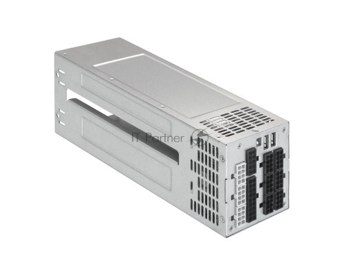Серверный БП с резервированием Chicony Redundant 2x550W S15-550P1A (APFC, КПД 94% (80 PLUS Platinum), ШВГ=77mm x 84mm x 225mm, 4 cm fan, 24pin, 2x(4+4)pin, 2PCIe, 2SATA, 6IDE, Cable Management)