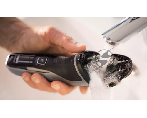 Бритва роторная Philips S1333/41 питан.:элек.сеть/аккум. черный/красный