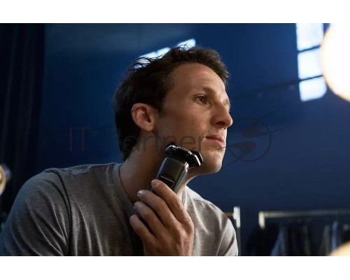 Бритва роторная Philips S7882/55 питан.:элек.сеть/аккум. синий/серебристый